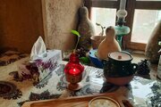 اتاق خوش نشین در اقامتگاه سنتی نطنز