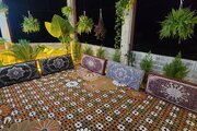 واحد دو خواب مبله در طبقه اول ویلای چالوس
