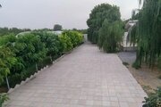 ویلا خانه باغ استخردار روباز شبنم در روستا ایقربلاغ
