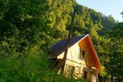 کلبه سوئیسی دوبلکس چوبی دوخواب در اسالم
