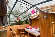 کلبه سقف شیشه ای مبله در سوادکوه
