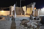 اتاق دریا 2 در بومگردی تورگان قشم