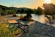 کلبه سوئیسی دوبلکس مبله تکخواب 2  در منجیل