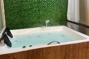 کلبه چوبی جکوزی دار تک خواب هایلین در شیرگاه