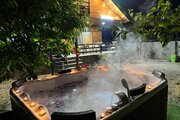 کلبه دوبلکس دوخواب مبله جکوزی دار گلدشت در کلاردشت