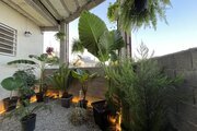 واحد دو خواب مبله در طبقه اول ویلای چالوس