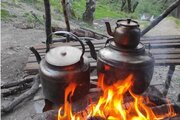 واحد دوخواب مبله در طبقه همکف ویلا ماسال
