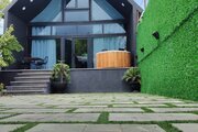 کلبه دوبلکس سوئیسی دوخواب لوکس سیاه در رامسر
