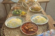 اتاق بابشاد سیرافی در اقامتگاه بومگردی کنگان