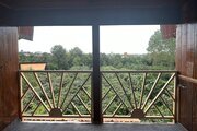 ویلا تک خواب تراس دار در تنکابن | نمای بهار خواب