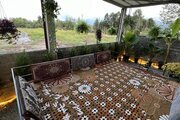 واحد دو خواب مبله در طبقه اول ویلای چالوس