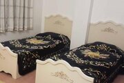 واحد دو خواب در طبقه اول باغ ویلای مهرگان گلوگاه