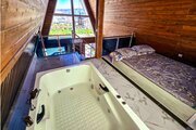 کلبه سوئیسی جکوزی دار مبله آرام در تنکابن