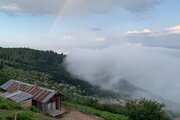 کلبه چوبی در ییلاقات اولسبلنگاه ماسال
