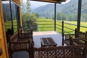کلبه سوئیسی چوبی مبله دوخواب نسا در بابل