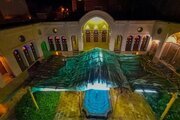 اتاق سنتی سه نفره گوشواره شاه نشین در بوم گردی کاشان