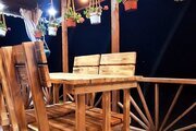 کلبه چوبی دوبلکس دوخواب در فومن