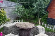 کلبه سوئیسی جکوزی دار دوخواب در سوادکوه | الاچیق و باغچه