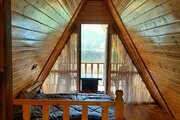 کلبه سوئیسی دوبلکس تکخواب جکوزی دار در شیرگاه
