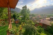 کلبه چوبی دو خواب دوبلکس در ماسال