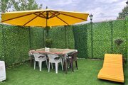 کلبه سوئیسی چوبی تکخواب جکوزی دارحسام در لاهیجان