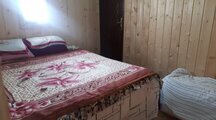 کلبه چوبی در روستای خوروم ماسال