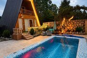 کلبه سوئیسی استخردار دوبلکس تکخواب در بابل