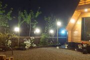 کلبه سوئیسی دوبلکس تکخواب  شالیزار در خمام