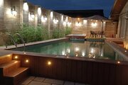 ویلای لاکچری باران با استخر و جکوزی در زیباکنار