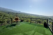کلبه سوئیسی تریپلکس استخردار مبله دوخواب در خلیل شهر