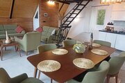 کلبه سوئیسی دوبلکس جکوزی دار مبله سه خواب کاریزما در زیرآب