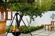 کلبه چوبی جکوزی دار تک خواب وود لند در یاسوج