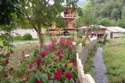 کلبه چوبی دوبلکس دو خواب چشمه در روستا ورمیه ماسال