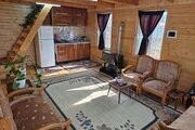 کلبه دوبلکس چوبی تکخواب فلاح در صومعه سرا