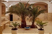 اتاق نورسته در اقامتگاه بومگردی کاشان