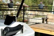 کلبه سوئیسی جکوزی دار جنگلی نور در ماسال