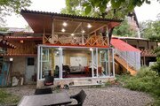 واحد مبله دوخواب آسمان در طبقه اول ویلا در گرگان