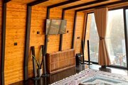کلبه چوبی دوبلکس دوخواب لوکس در شیرگاه