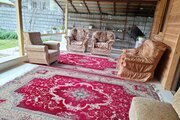 واحد دوخواب  گل مریم در طبقه همکف ویلای ماسال