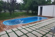باغ ویلا سه خواب استخر آبگرم مبله در صومعه سرا | استخر ۸×۳ آب گرم