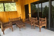 کلبه سوئیسی چوبی مبله دوخواب نسا در بابل