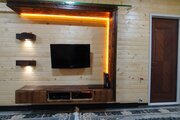 کلبه چوبی  مبله تکخواب ماه سرا در شیرگاه
