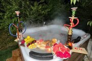 کلبه دوبلکس دوخواب مبله جکوزی دار گلدشت در کلاردشت