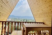 کلبه سوئیسی دوبلکس تکخواب جکوزی دار بهشت پدری (2) در سوادکوه