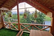 کلبه دوبلکس چوبی تکخواب فلاح در ماسال