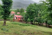 کلبه چوبی دموکرات در روستای سیاهدول ماسال