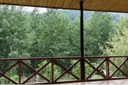 کلبه چوبی تکخواب مبله رویایی جنگلی در سوادکوه