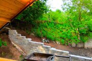 کلبه جنگلی سقف شیشه ای  تکخواب در ماسال