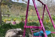 کلبه سوئیسی تکخواب قلعه در سوادکوه