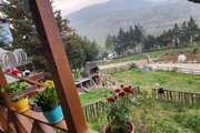 ویلا استخردار جنگلی تکخواب مبله در ساری